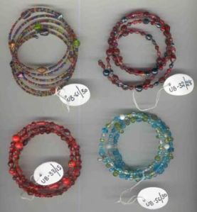 Glass Beaded Bracelets