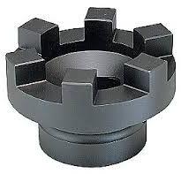 castellated socket