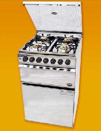 Ss Body Four Burner Cooking Range with Glass Top