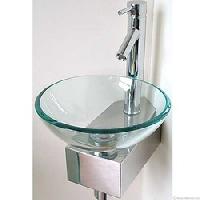 glass wash basins