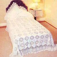 Crochet Lace Bed Cover