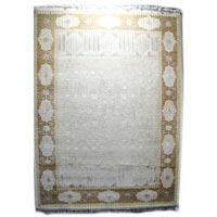 Hand Knotted  Wool & Silk Carpet -05