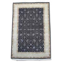 Hand Knotted Wool & Silk Carpet -08
