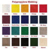 Polypropylene Webbing