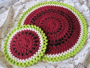 Crochet Round Mat