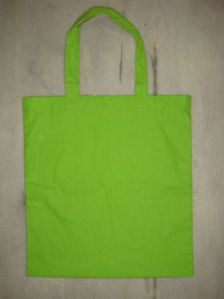 dyed green cotton bag