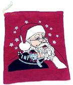 Jute Christmas Bag