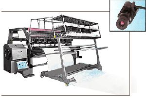 Cam Controlled Multi- needle Quilting Machine