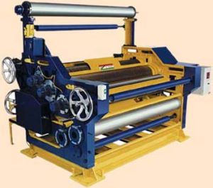 High speed single face corrugated machine