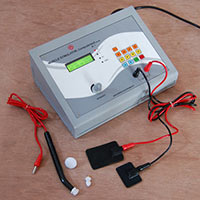 MUSCLE STIMULATOR With TENS (Portable, Delux)