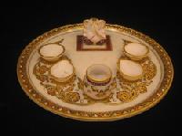 Marble Pooja Thali