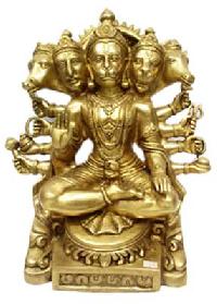 Brass Panchmukhi Hanuman Ji