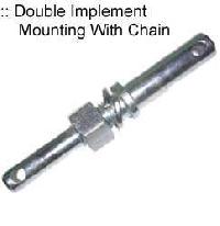 Double Implement Mounting Pin with Chain