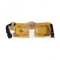 Pocket Split Buffed Leather Professional Tool Pouch Bag