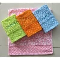 cotton jacquard terry towel
