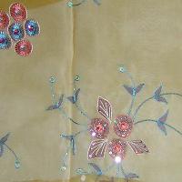 OE-02 Organza Embroidery fabric