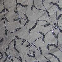 embroidered organza fabric [OE-04]