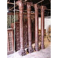 Wooden Pillars