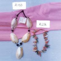 Multi Colour Shell Beads Necklace