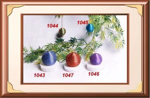 Christmas hanging glass beads