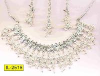 Silver Plating Necklace Set