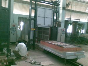 Electrical Bogie Hearth Furnace machine