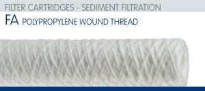 Polypropylene Wound Thread Sediment Filter Cartridges