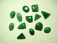 Jade gemstone cabochons