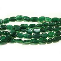 Mica Jade Oval Beads