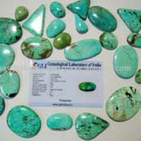 Natural Certified tibetan turquoise cabochons