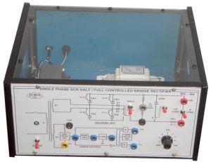 single phase controlled bridge rectifier