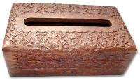 Wooden Tissue Box (Item No. 1562)