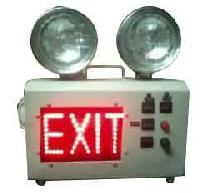 Emergency Light Double Beem with Exit
