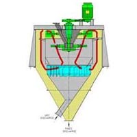Vertical Flow Type Air Separator