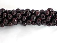 garnet round beads