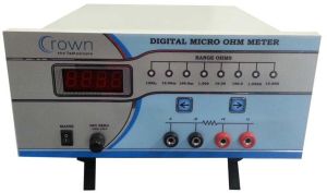 digital micro ohm meter