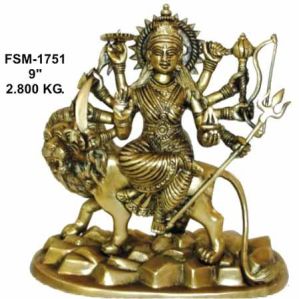 BDS-01 Brass Durga Statue