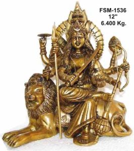 BDS-02 Brass Durga Statue