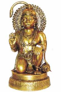 BHS-02 Brass Hanuman Statue