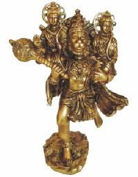 BHS-03 Brass Hanuman Statue