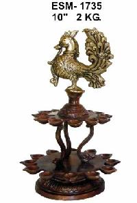 BD-04 Brass Deep Bird Diya