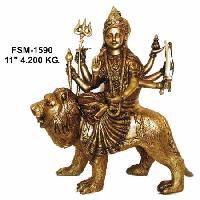 Brass Durga Statue BDS - 06