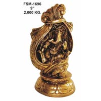 Brass Ganesha Statue- G-21