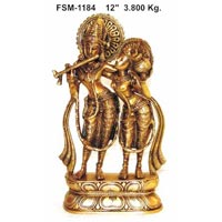 Brass Radha Krishna- Brk-07