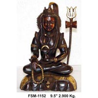 BSS-03 Brass Shiva Statue