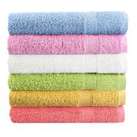 plain dyed solid color towel