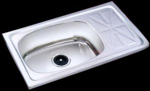 04 Single Bowl Drain kitchen sink