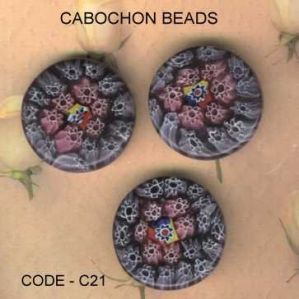 Glass Cabochons C- 21