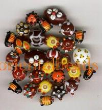 LWB - 001 handmade Lampwork Beads