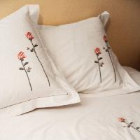 embroidery bed sheet